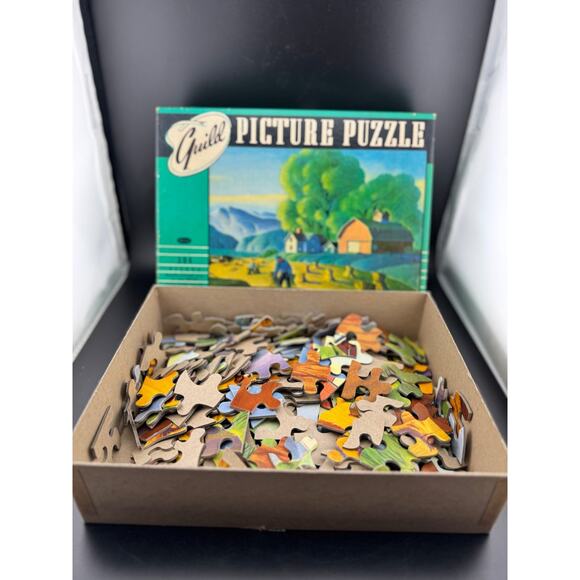 Vintage Guild Puzzle - The Golden Harvest - Picture 6 of 7